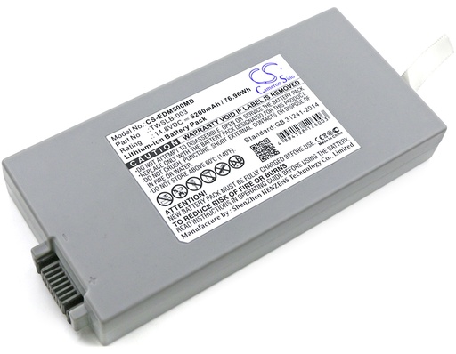[EDM500MD] Batteria Compatibile Edan | Li-ion | 5200 mAh | 76.96 Wh | 14.8V | EDM500MD