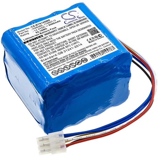 [BTR100MD] Batería Compatible Bellavista, IMT Medical | Li-ion | 6400 mAh | 92.16 Wh | 14.4V | BTR100MD