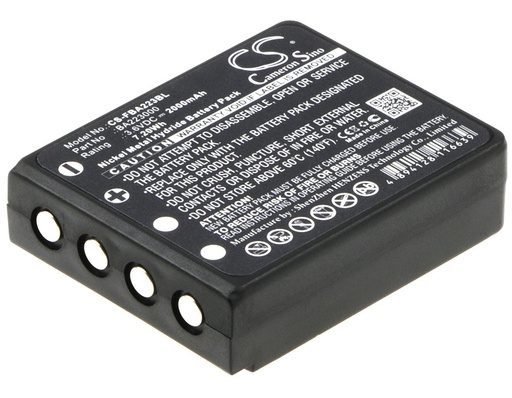 [FBA223BL] Compatible Battery HBC | Ni-MH | 2000 mAh | 7.20 Wh | FBA223BL