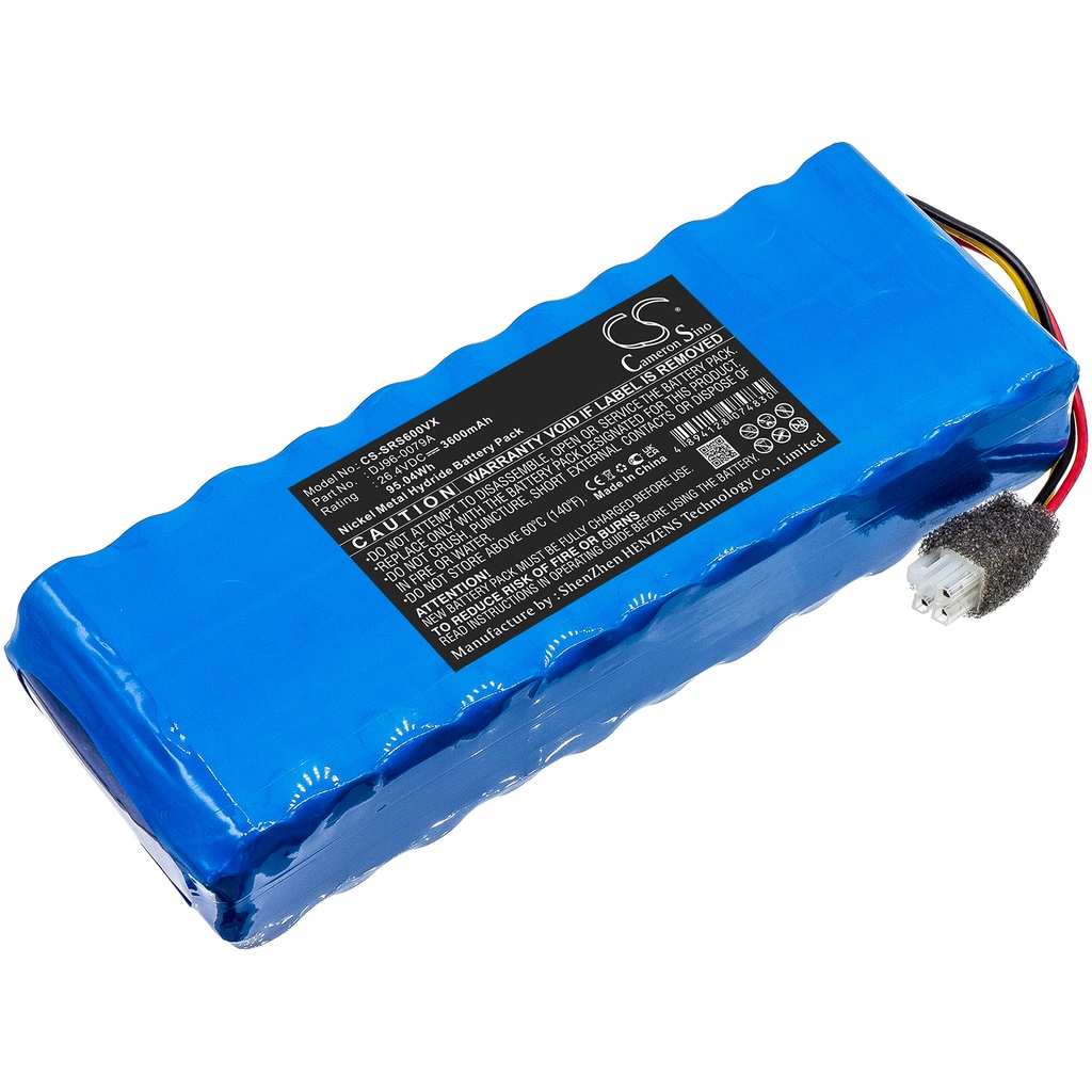 [SRS600VX] SRS600VX | Batería Compatible SAMSUNG ROBOT ASPIRADOR | Ni-MH | 3600mAh | 95.04Wh | 26.4V