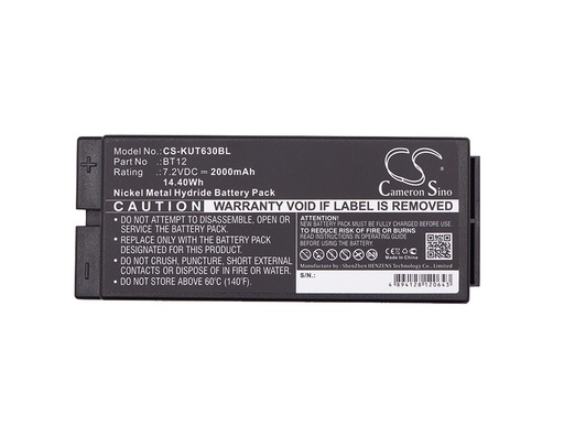 [KUT630BL] Compatible Battery | IKUSI | Ni-MH | 2000 mAh | 14.40Wh | 7.2V | KUT630BL