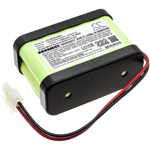 [BUS100SL] Batteria Compatibile Besam | Ni-MH | 1500 mAh | 18 Wh | 12 V | BUS100SL