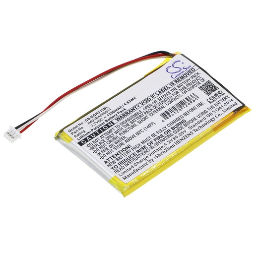 [ECH311BL] Compatible Battery ELCA | Li-Polymer | 1250 mAh | 4.63 Wh | 3.7V | ECH311BL