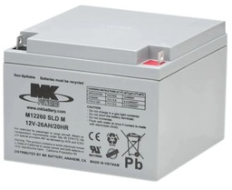 [1010] M12260 SLD M | MK Powered | AGM | 12V | 26Ah Battery