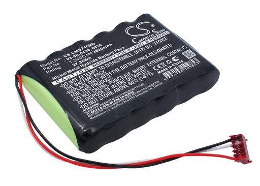 [4060] Batterie Compatible Casmed | Ni-MH | 3800 mAh | 27,36 Wh | 7,2 V | CMS740MD
