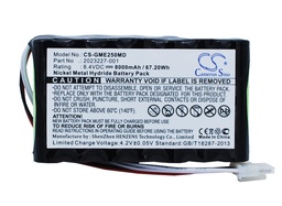[4113] GME250MD | Batería Compatible GE | Ni-MH | 8000 mAh | 67.20 Wh | 8.4V