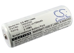 [WB710MD] WB710MD | Batería Compatible Welch-Allyn | Ni-CD | 750 mAh | 2.70 Wh | 3.6V