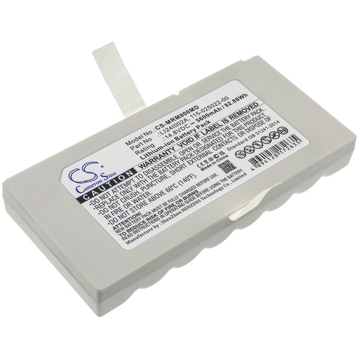 [MRM800MD] Compatible Mindray Battery | Li-ion | 5600 mAh | 82.88 Wh | 14.8 V | MRM800MD