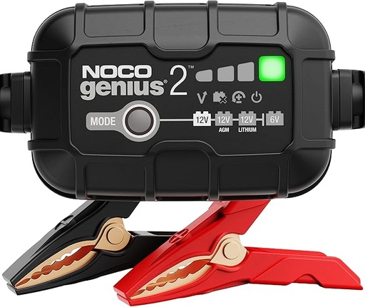 [GENIUS2] Cargador de bateria | Genius2 | Noco | 6V &12V | 2 A