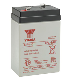 [NP4-6] NP4-6 | Bateria Yuasa | AGM | 6V | 4Ah